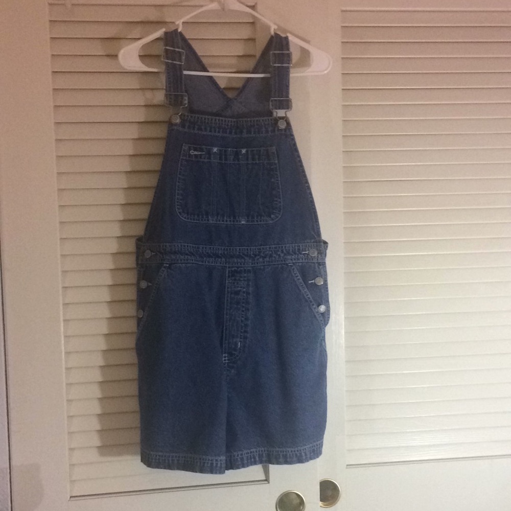 Denim overalls